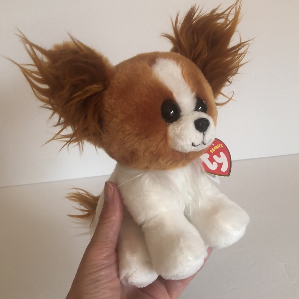 Velve Ty Original Beanies Barks Dog Plush With Swing Tag - Picture 2 of 11